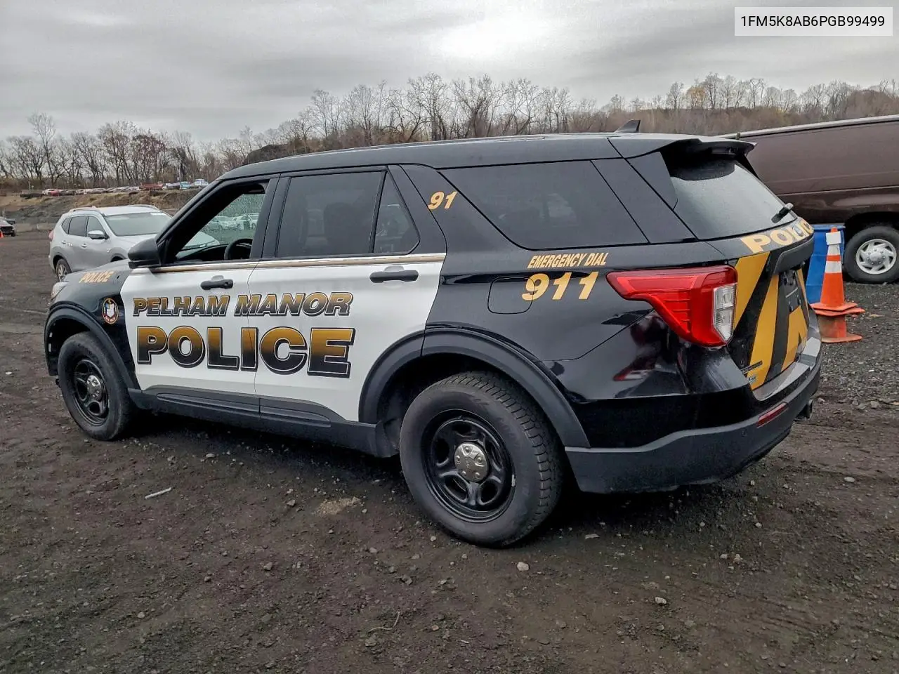 1FM5K8AB6PGB99499 2023 Ford Explorer Police Interceptor