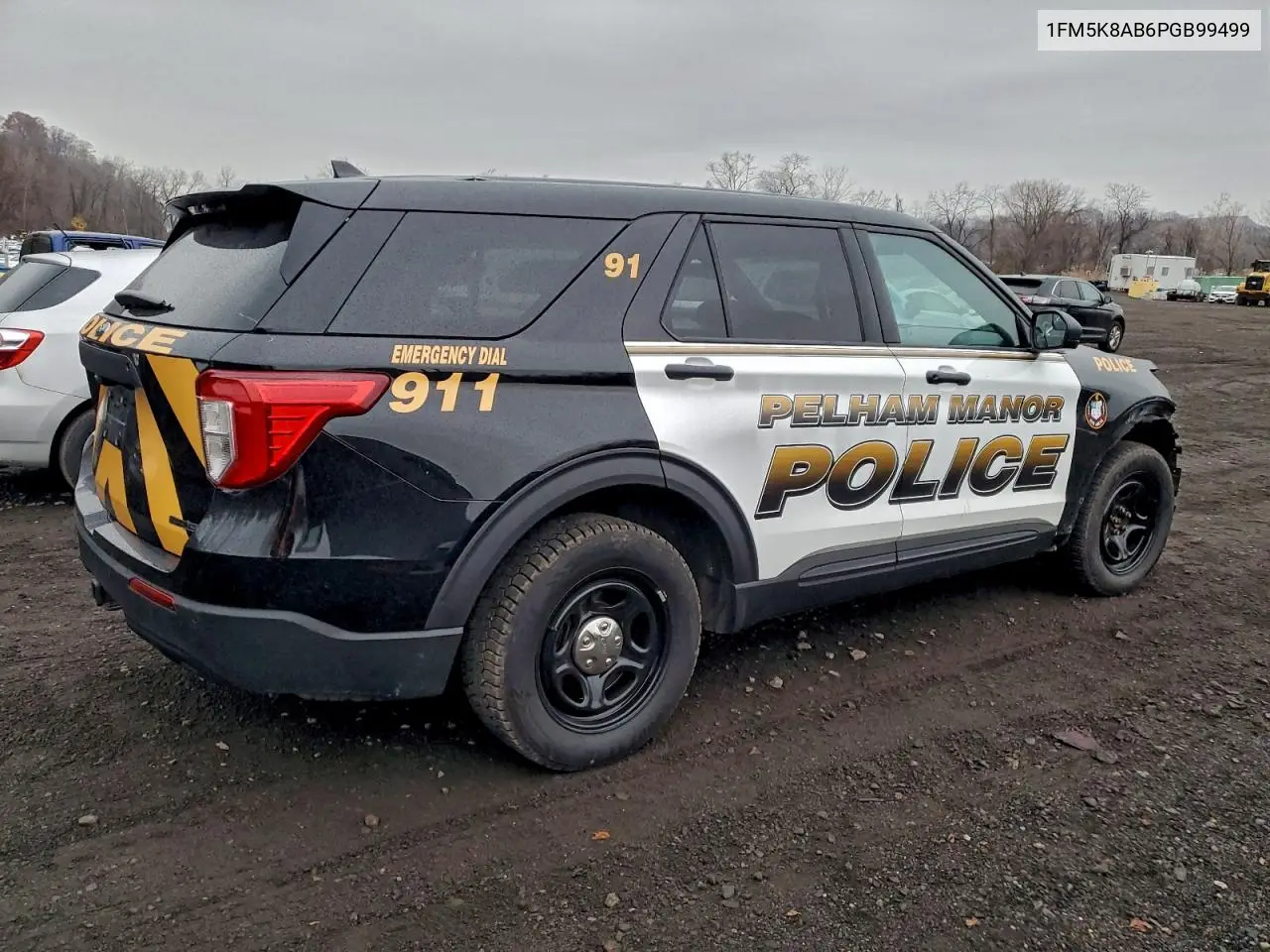 1FM5K8AB6PGB99499 2023 Ford Explorer Police Interceptor