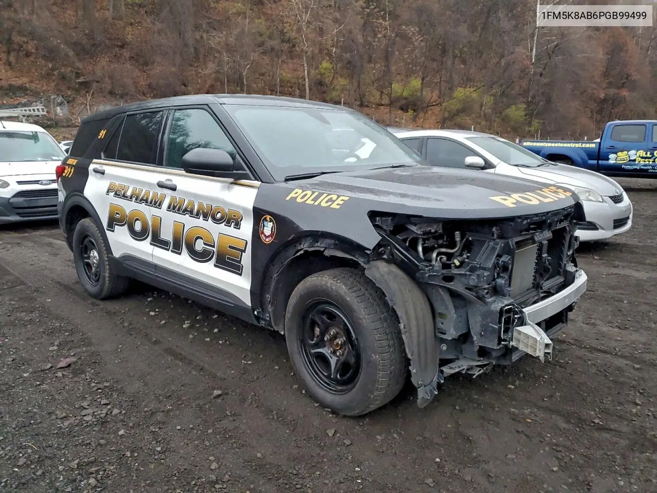 1FM5K8AB6PGB99499 2023 Ford Explorer Police Interceptor