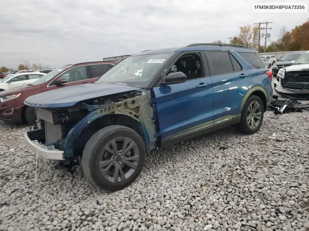 1FMSK8DH8PGA73356 2023 Ford Explorer Xlt
