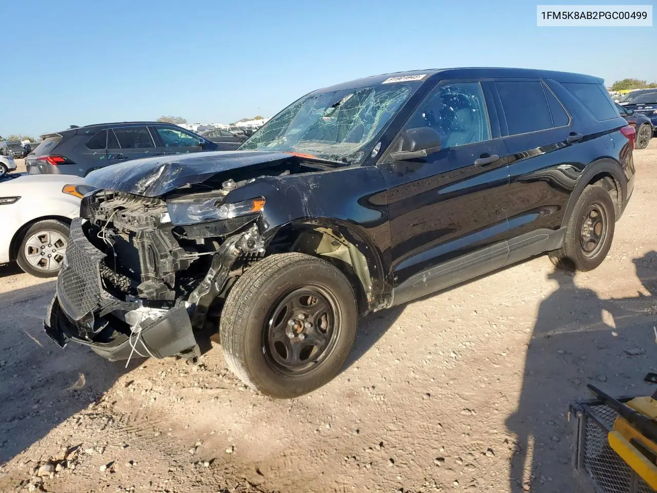 1FM5K8AB2PGC00499 2023 Ford Explorer Police Interceptor
