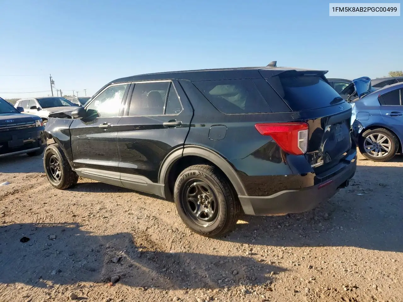 1FM5K8AB2PGC00499 2023 Ford Explorer Police Interceptor