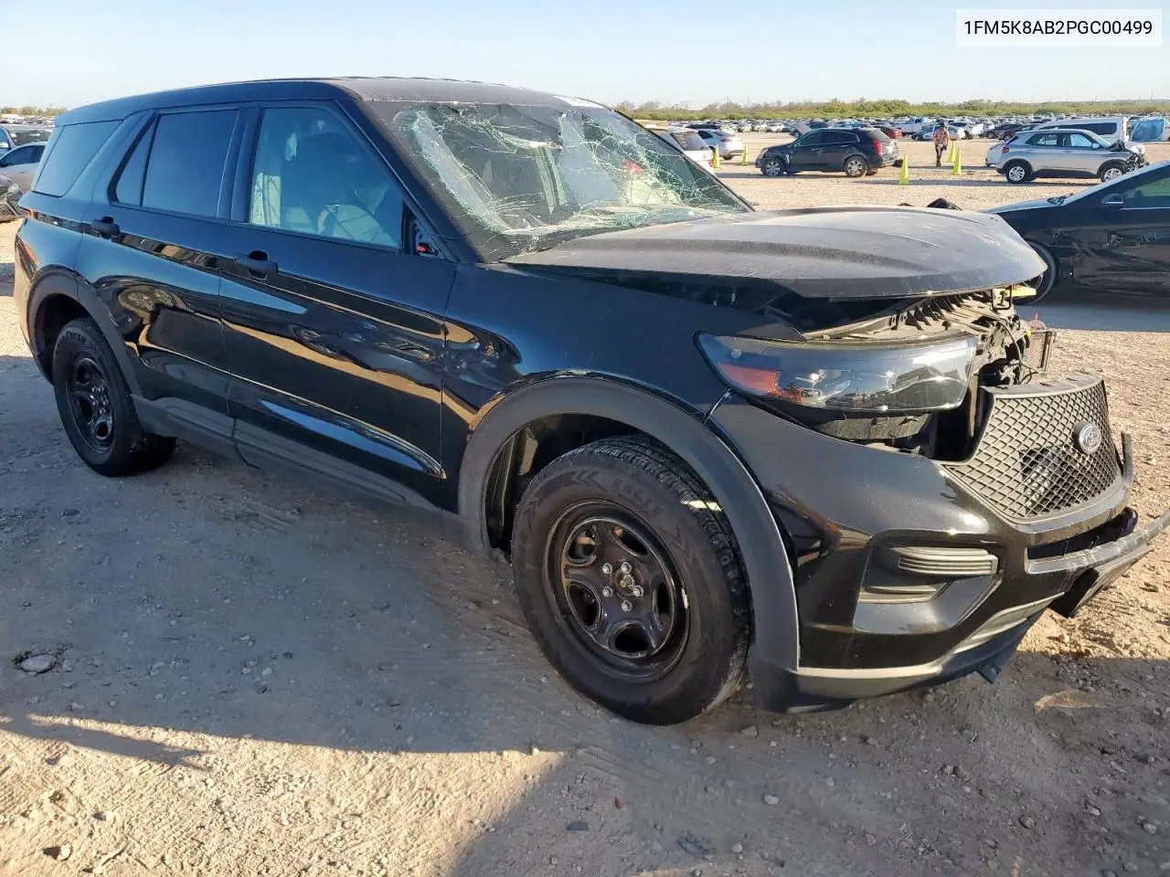 1FM5K8AB2PGC00499 2023 Ford Explorer Police Interceptor