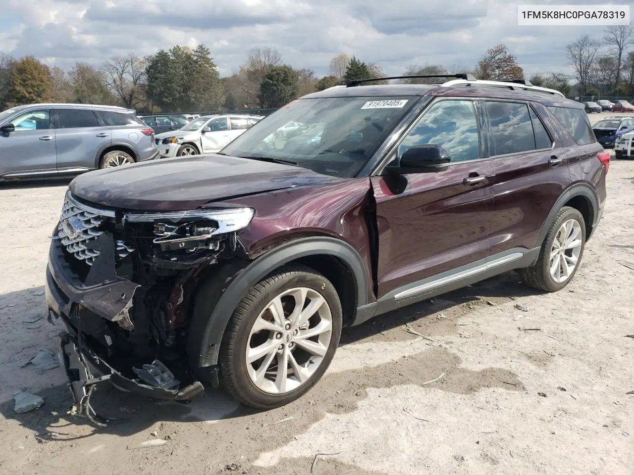 1FM5K8HC0PGA78319 2023 Ford Explorer Platinum