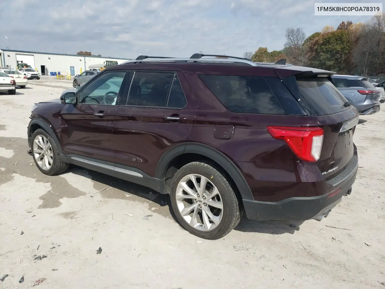 1FM5K8HC0PGA78319 2023 Ford Explorer Platinum