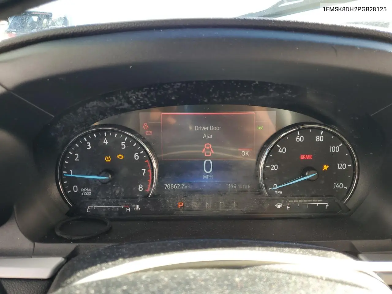 1FMSK8DH2PGB28125 2023 Ford Explorer Xlt
