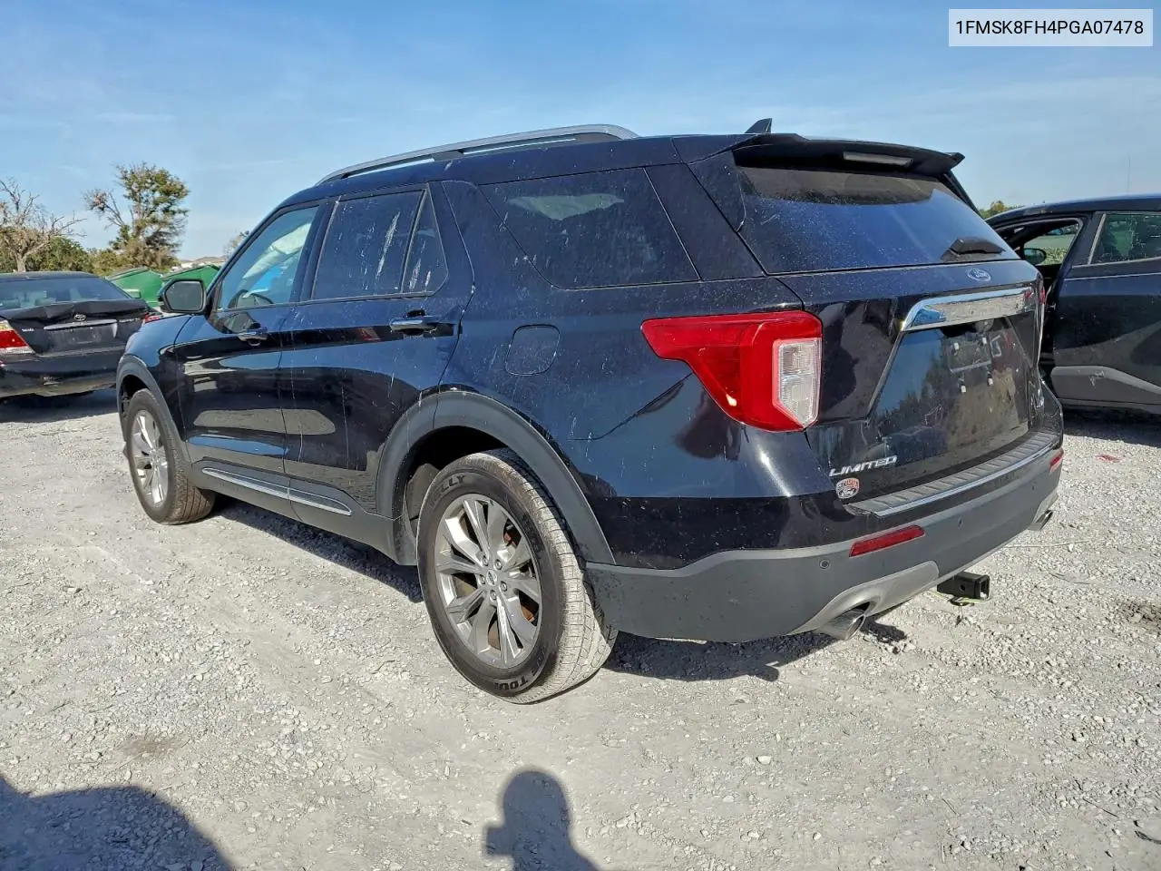 1FMSK8FH4PGA07478 2023 Ford Explorer Limited