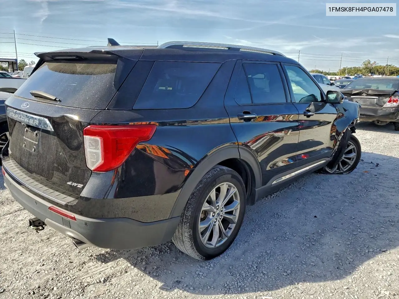 1FMSK8FH4PGA07478 2023 Ford Explorer Limited