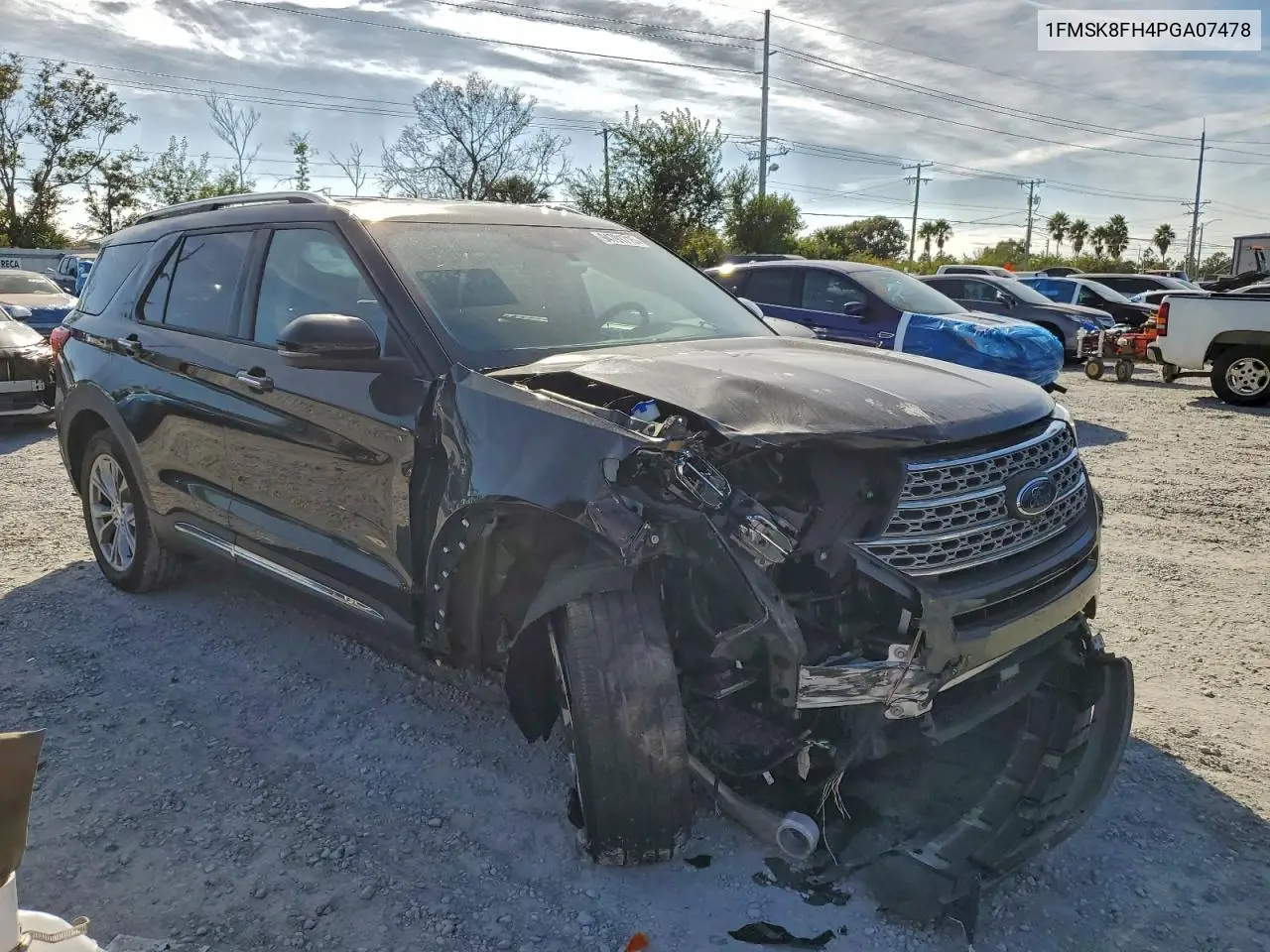 1FMSK8FH4PGA07478 2023 Ford Explorer Limited