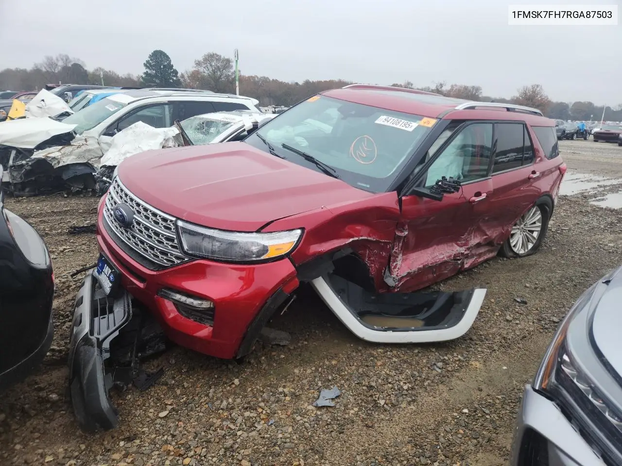 1FMSK7FH7RGA87503 2024 Ford Explorer Limited