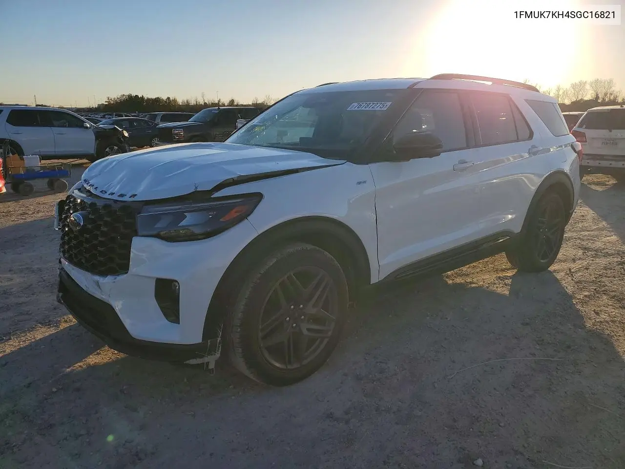 1FMUK7KH4SGC16821 2025 Ford Explorer St-Line