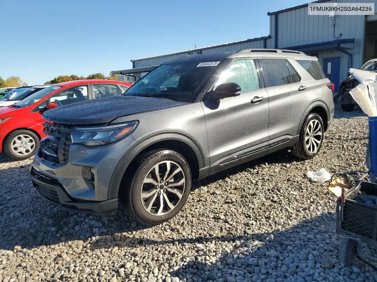 1FMUK8KH2SGA64236 2025 Ford Explorer St-Line