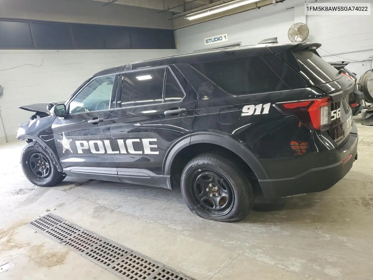 1FM5K8AW5SGA74022 2025 Ford Explorer Police Interceptor
