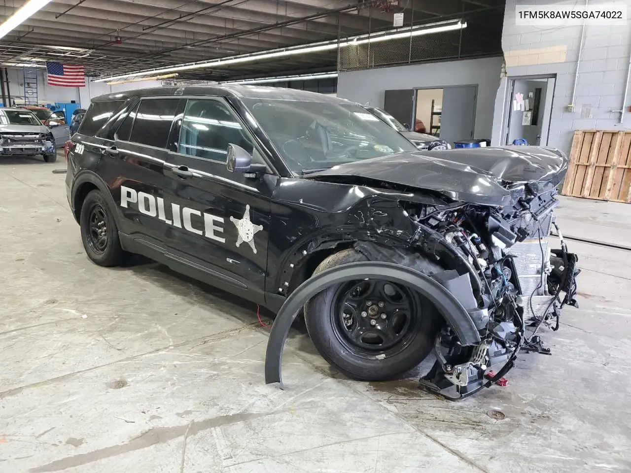 1FM5K8AW5SGA74022 2025 Ford Explorer Police Interceptor