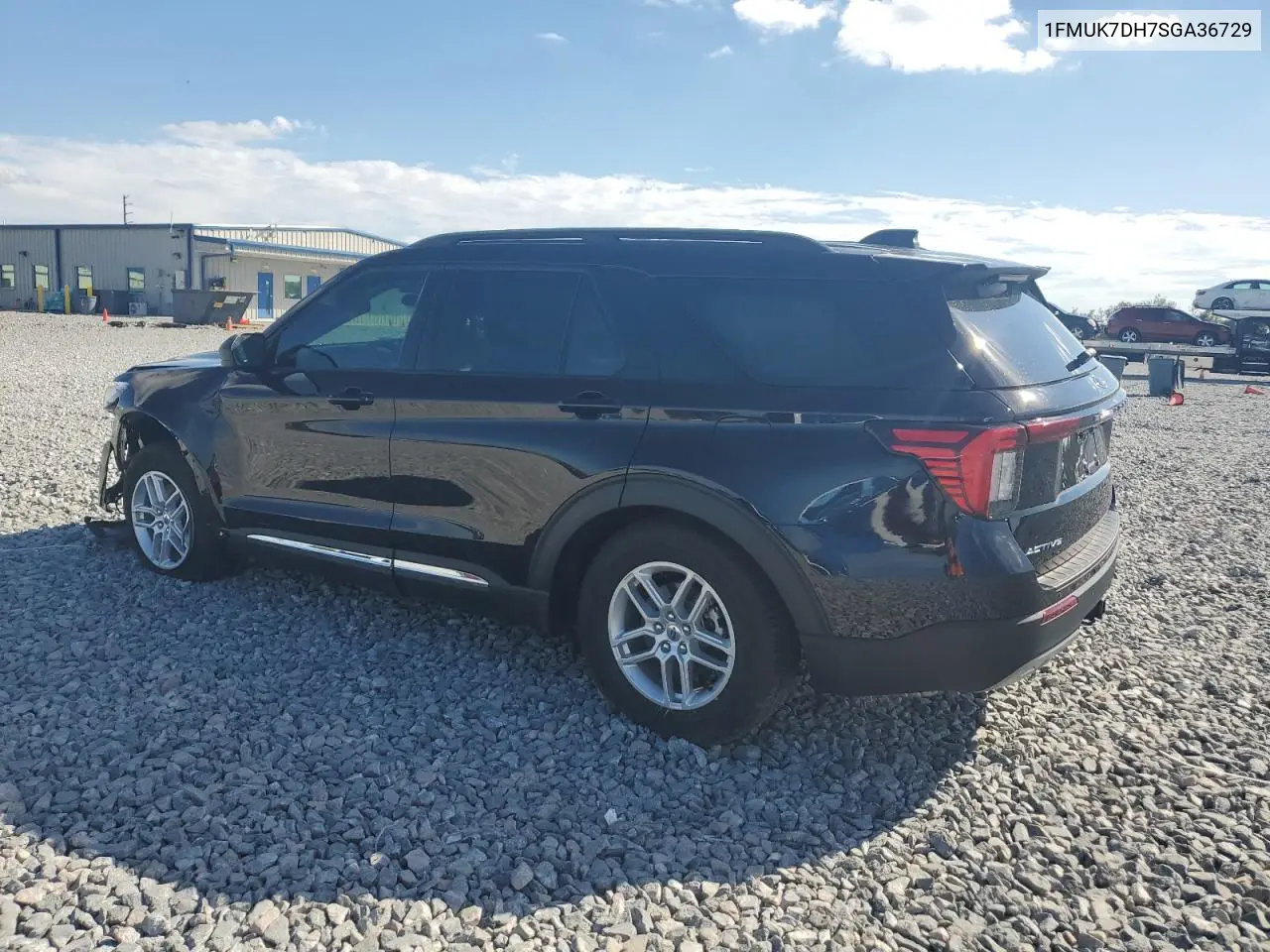 1FMUK7DH7SGA36729 2025 Ford Explorer Active