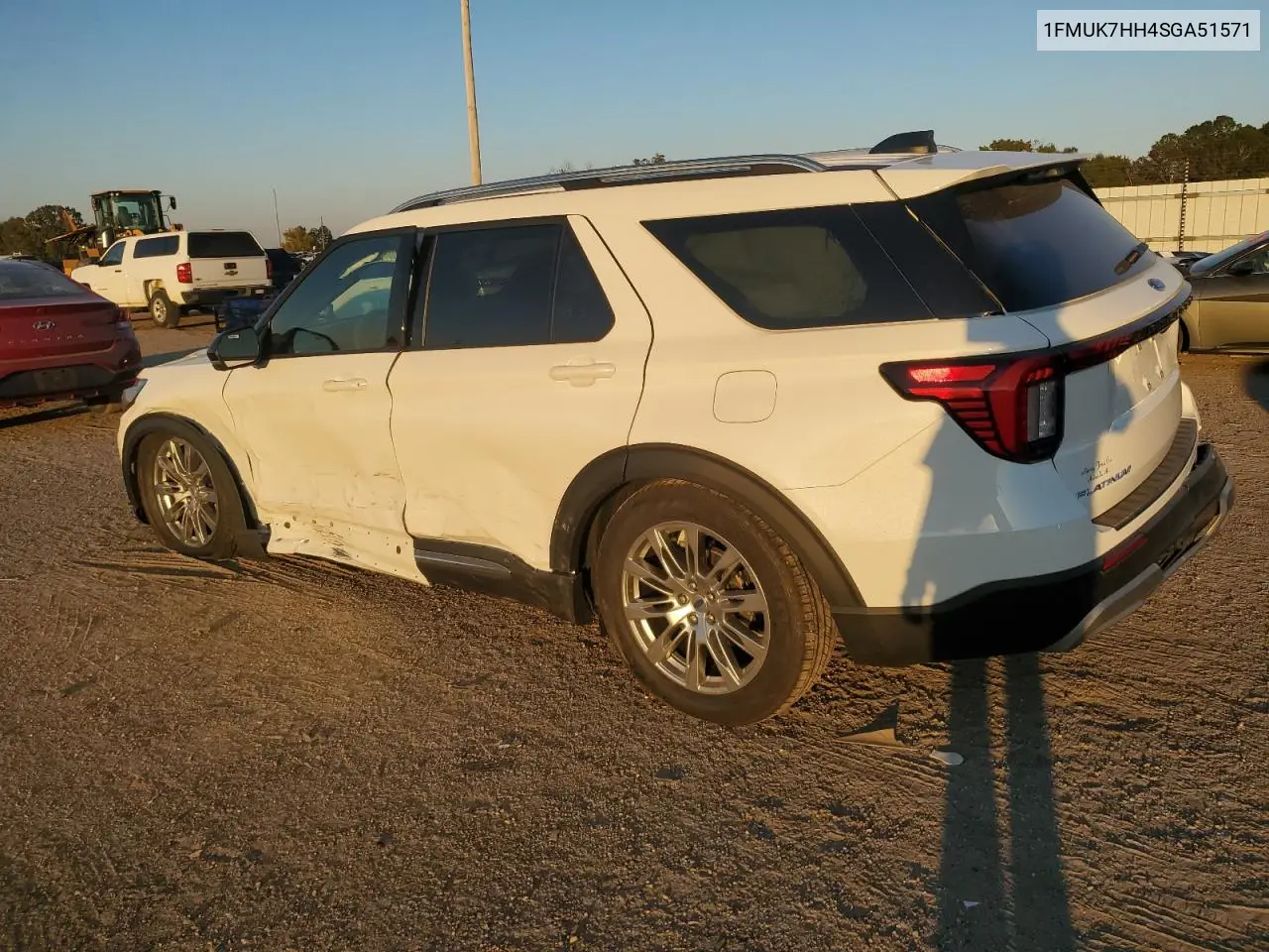 1FMUK7HH4SGA51571 2025 Ford Explorer Platinum