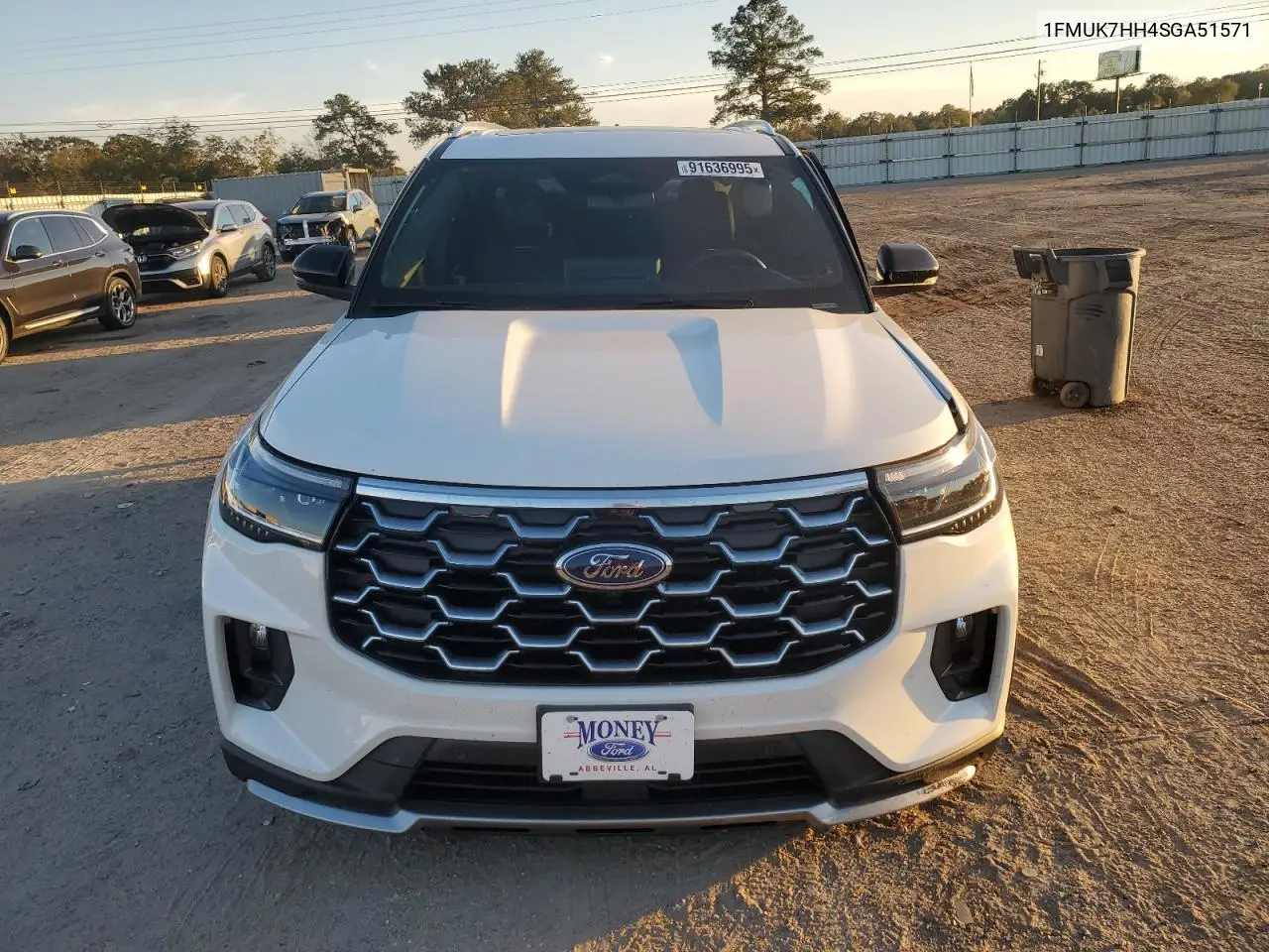 1FMUK7HH4SGA51571 2025 Ford Explorer Platinum