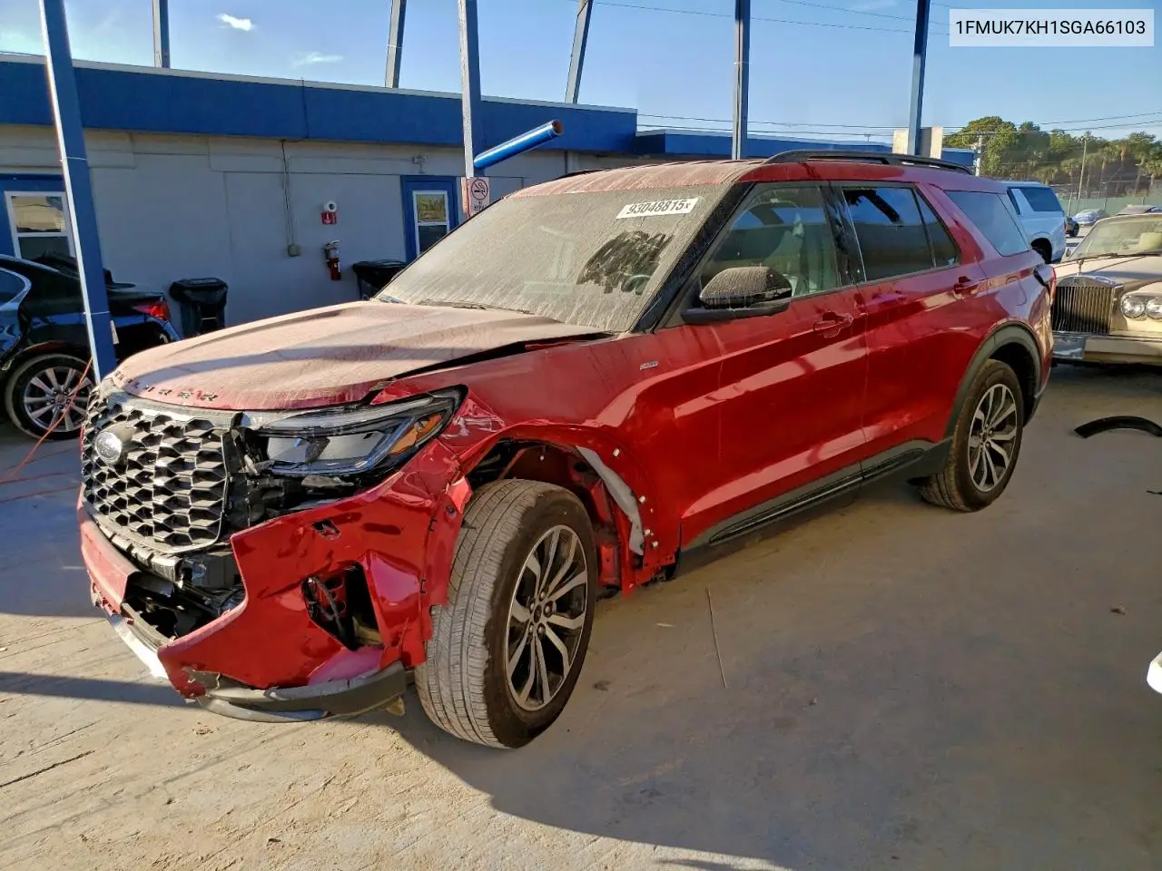 1FMUK7KH1SGA66103 2025 Ford Explorer St-Line