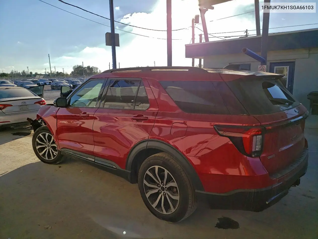 1FMUK7KH1SGA66103 2025 Ford Explorer St-Line