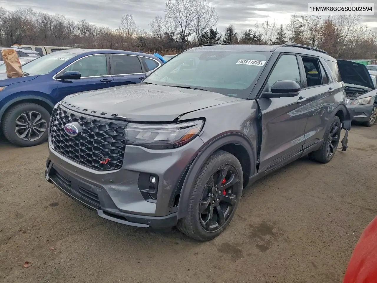 1FMWK8GC6SGD02594 2025 Ford Explorer St