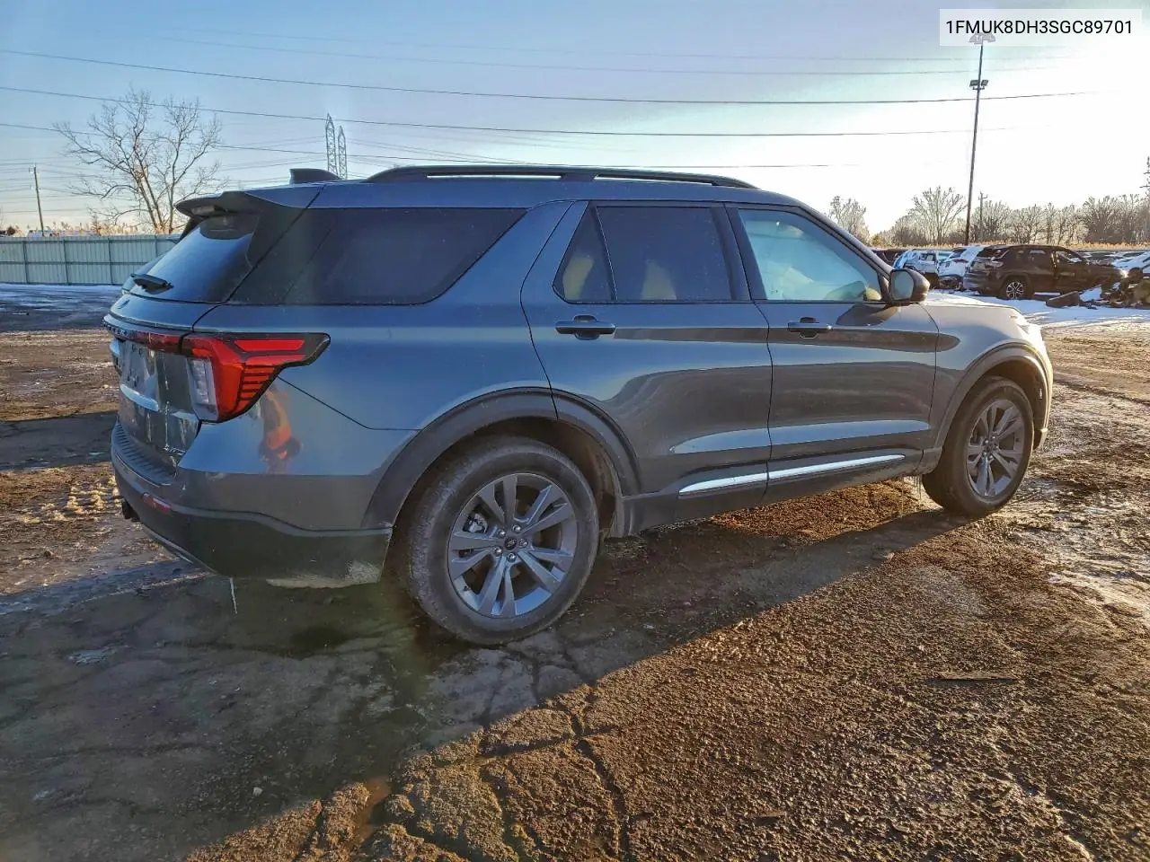 1FMUK8DH3SGC89701 2025 Ford Explorer Active