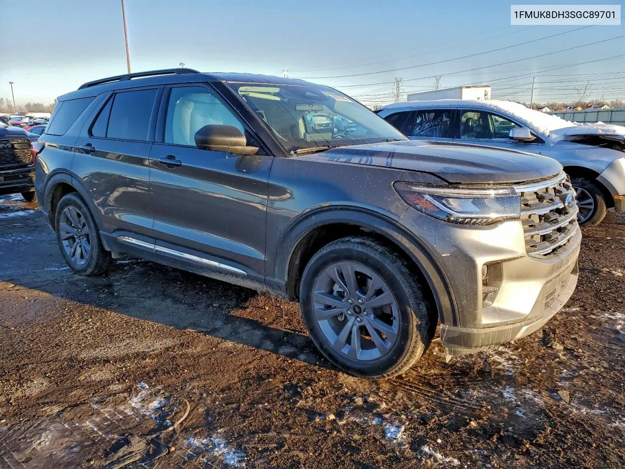 1FMUK8DH3SGC89701 2025 Ford Explorer Active