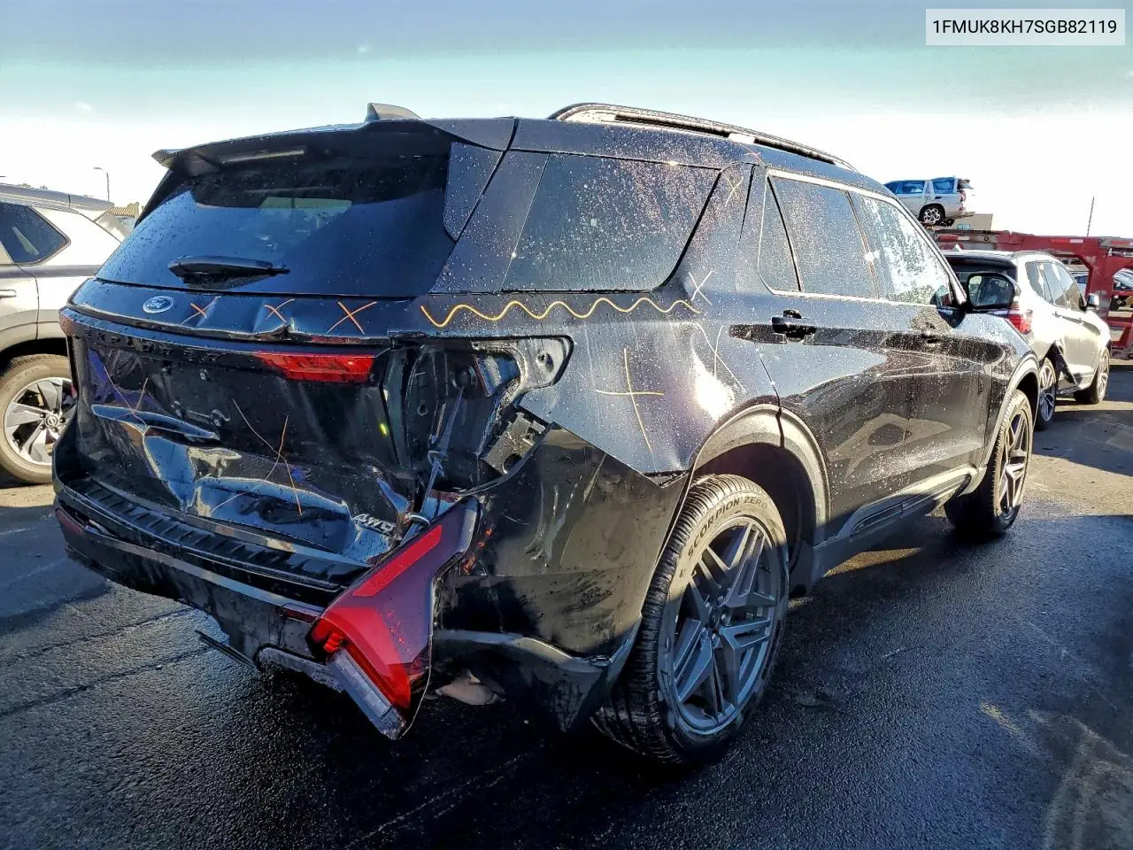 1FMUK8KH7SGB82119 2025 Ford Explorer St-Line