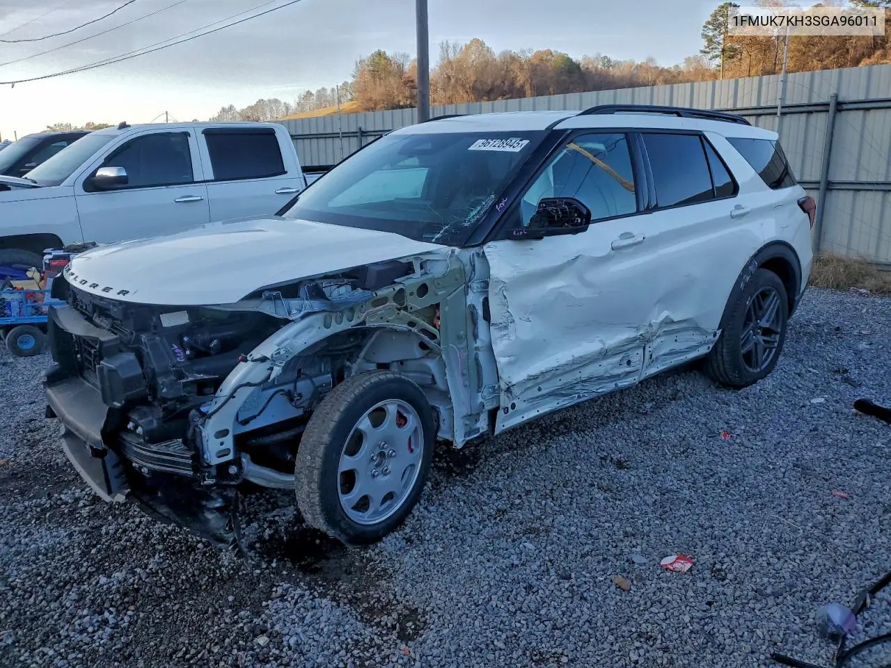 1FMUK7KH3SGA96011 2025 Ford Explorer St-Line