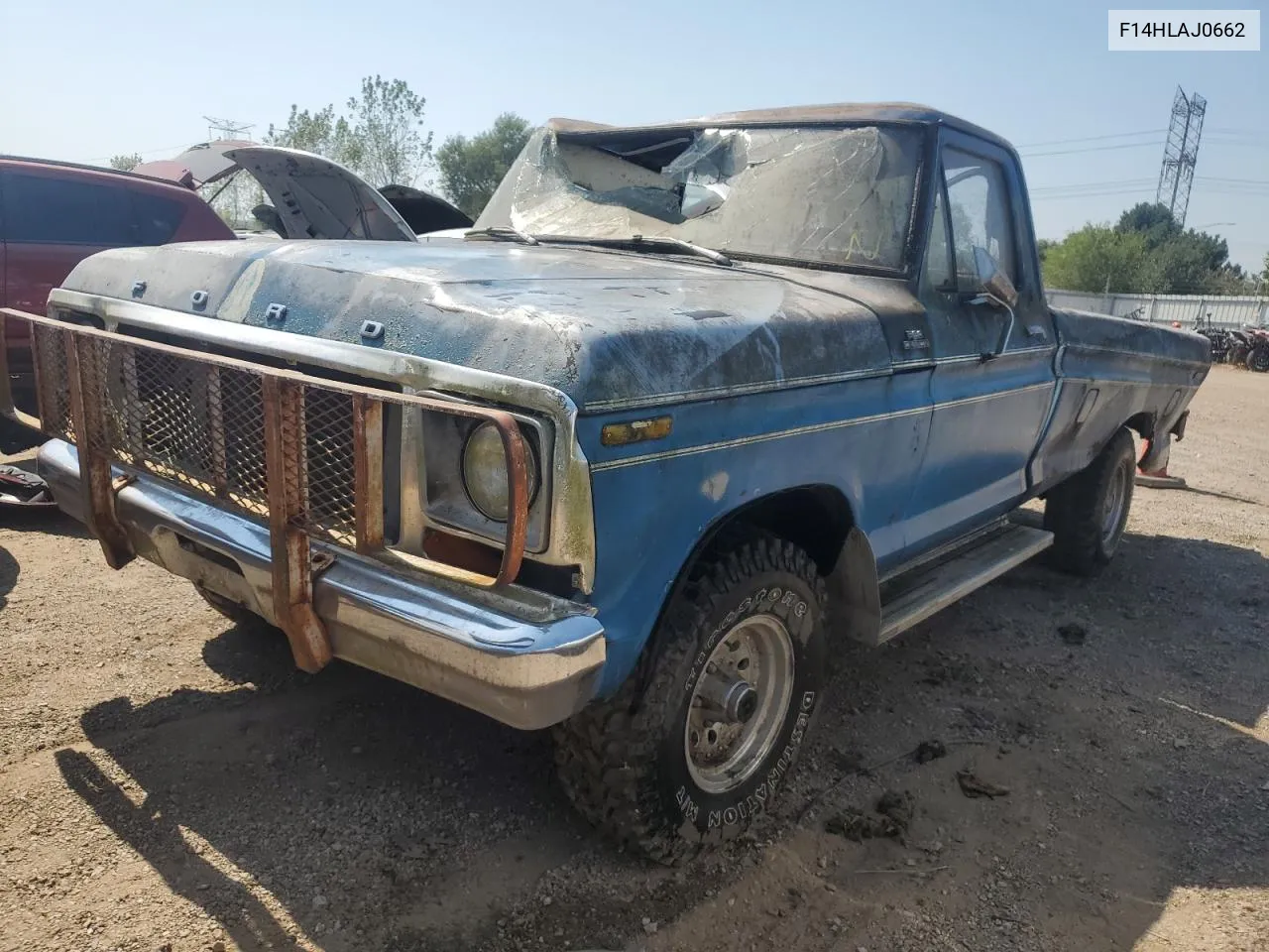 1978 Ford F150 VIN: F14HLAJ0662 Lot: 68755504