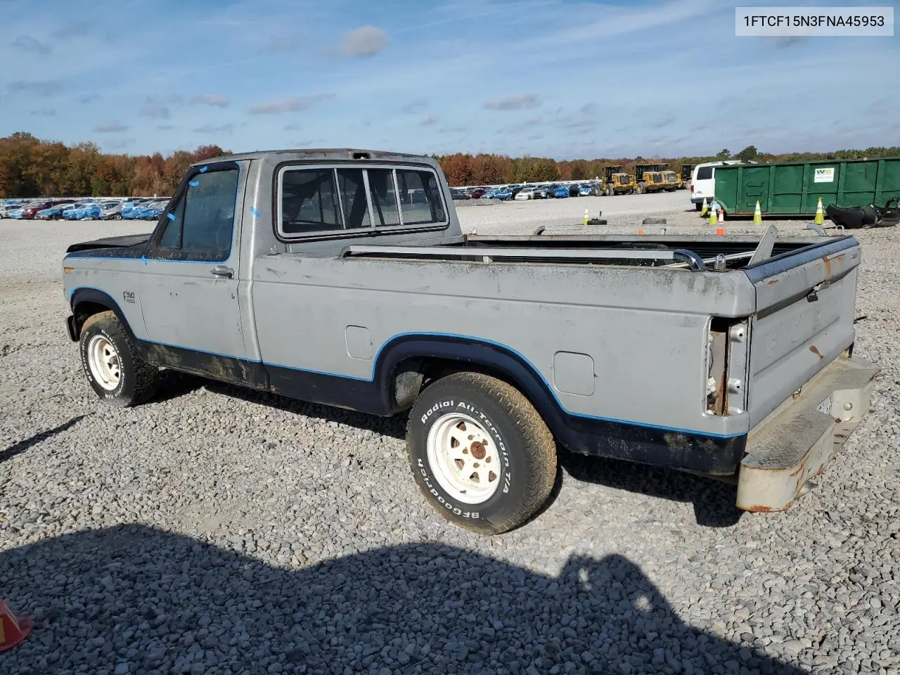 1FTCF15N3FNA45953 1985 Ford F150