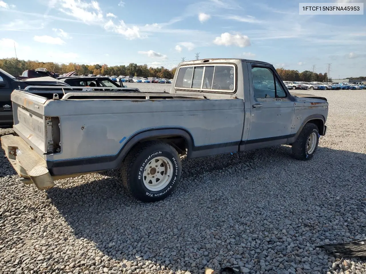 1FTCF15N3FNA45953 1985 Ford F150