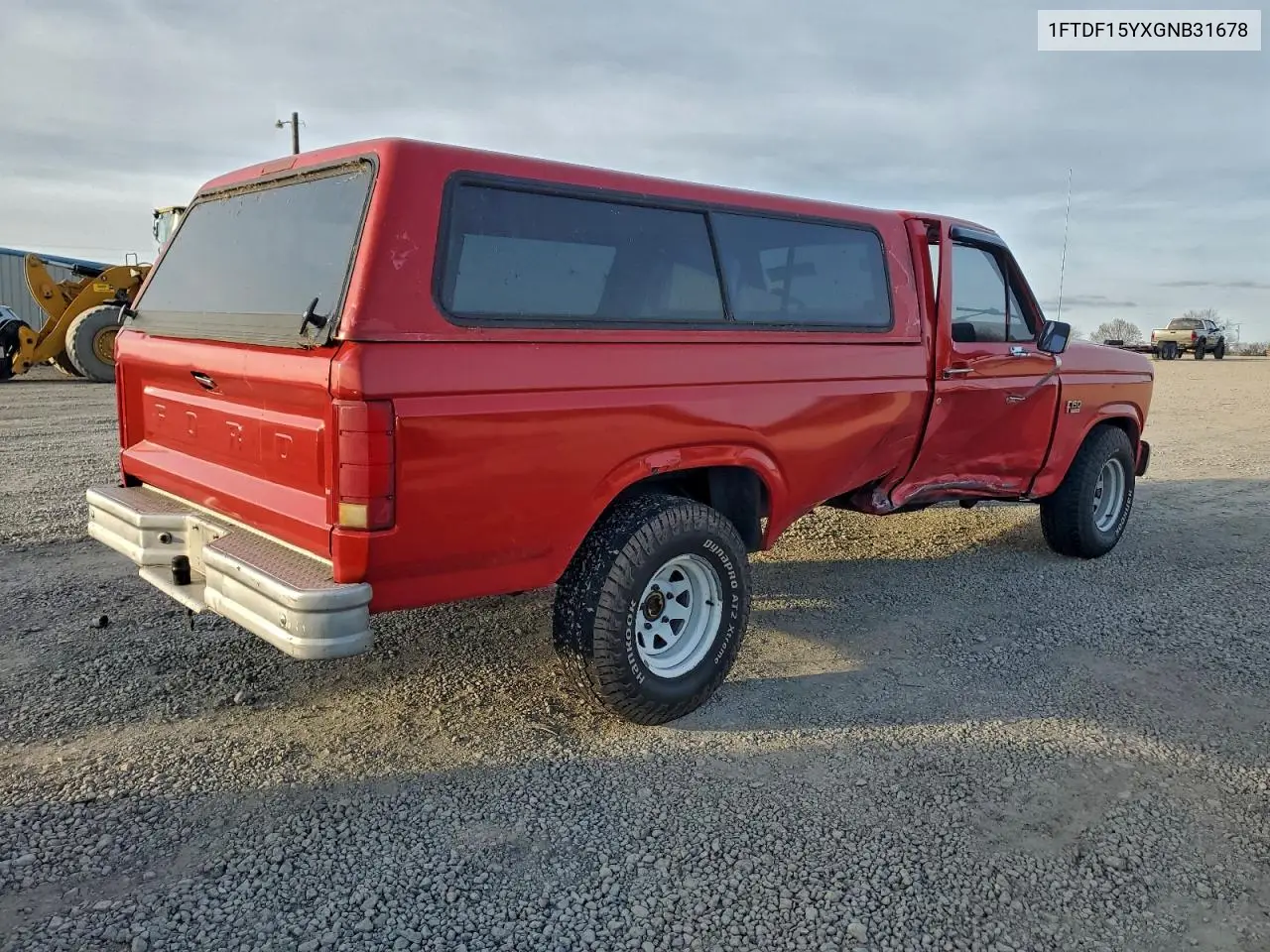 1FTDF15YXGNB31678 1986 Ford F150
