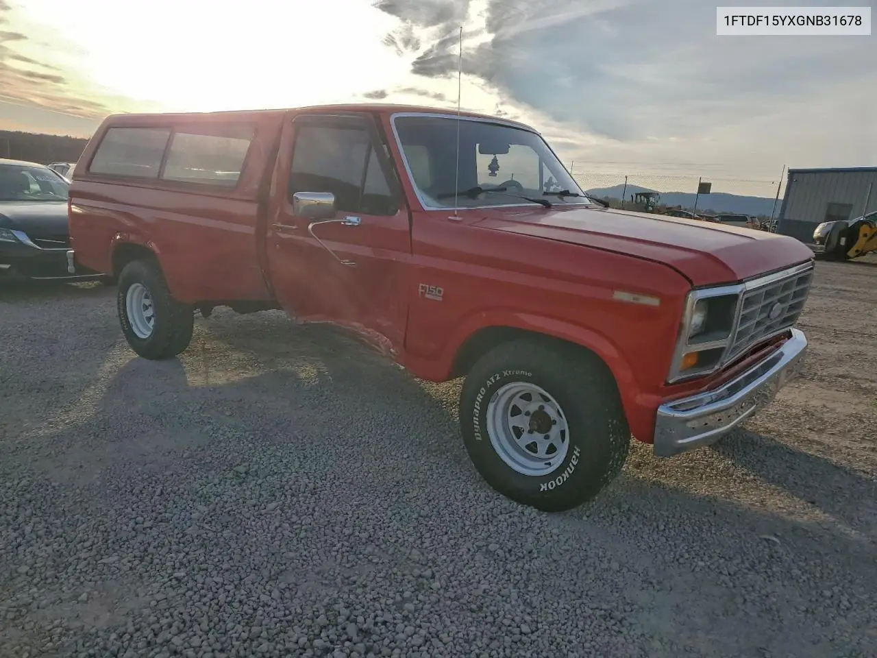 1FTDF15YXGNB31678 1986 Ford F150