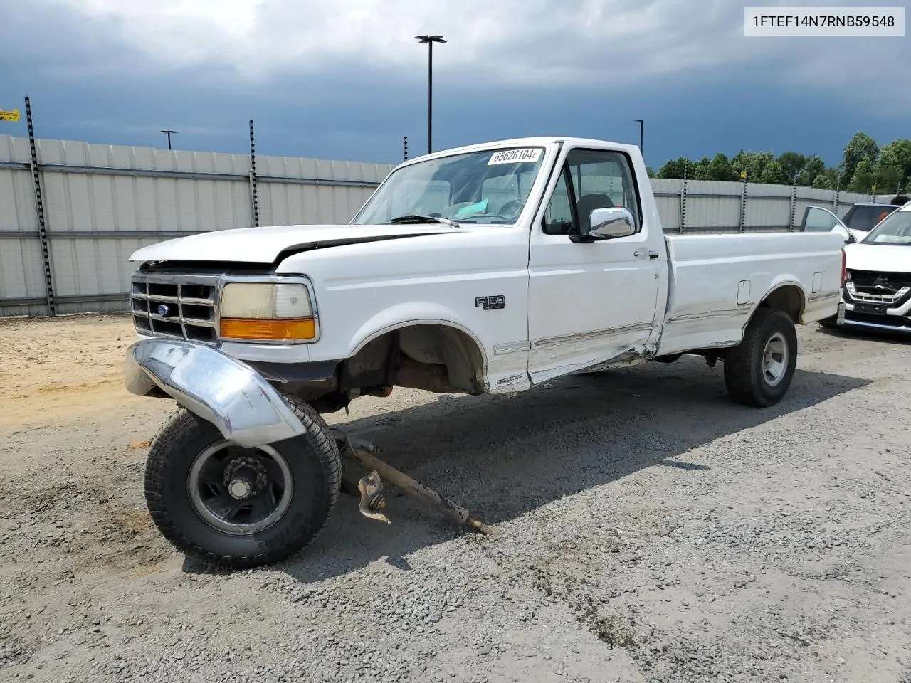 1994 Ford F150 VIN: 1FTEF14N7RNB59548 Lot: 65626104