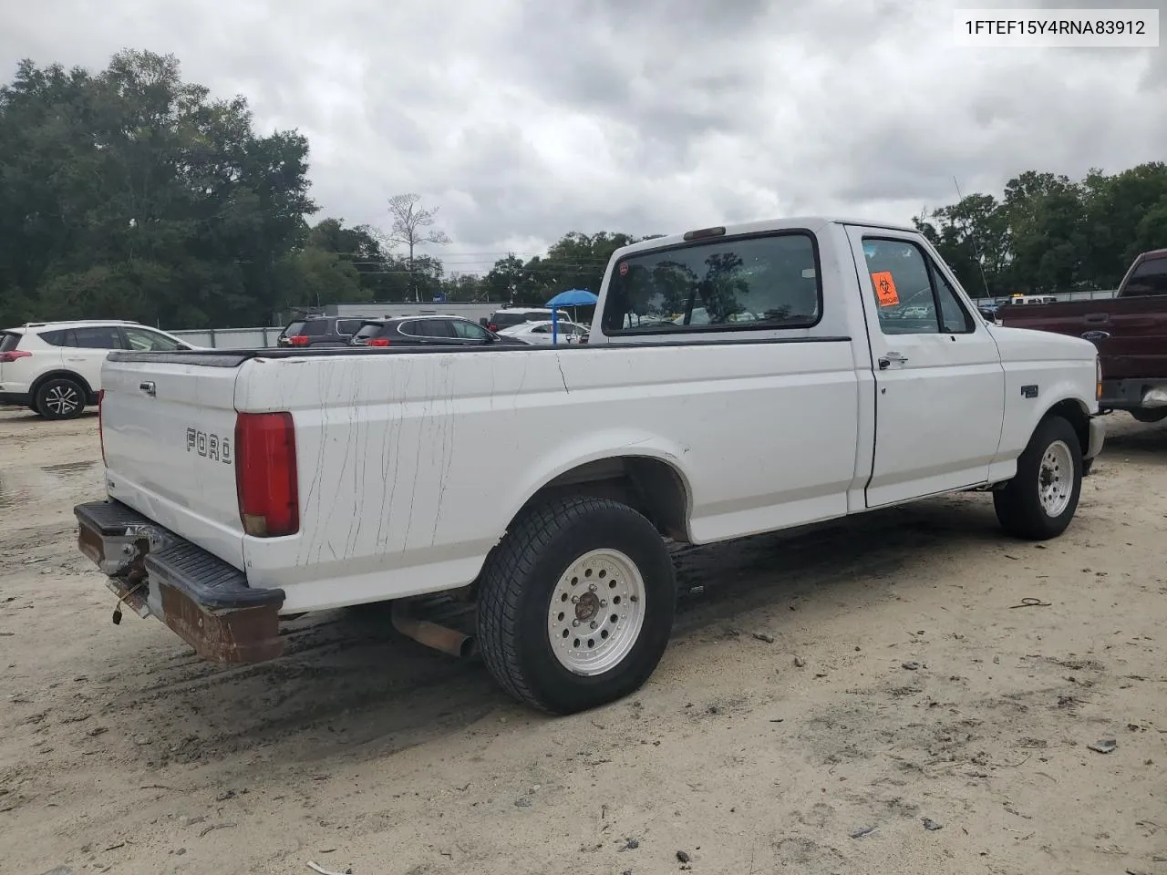 1994 Ford F150 VIN: 1FTEF15Y4RNA83912 Lot: 71161824