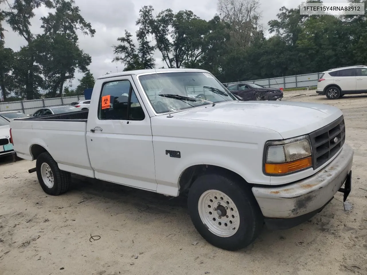 1994 Ford F150 VIN: 1FTEF15Y4RNA83912 Lot: 71161824