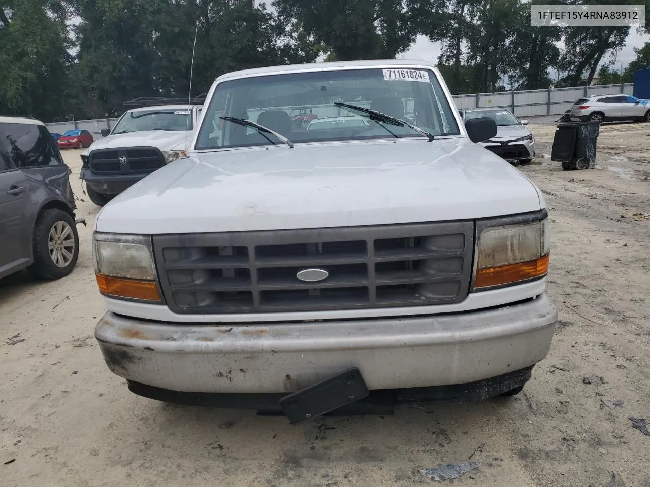 1994 Ford F150 VIN: 1FTEF15Y4RNA83912 Lot: 71161824