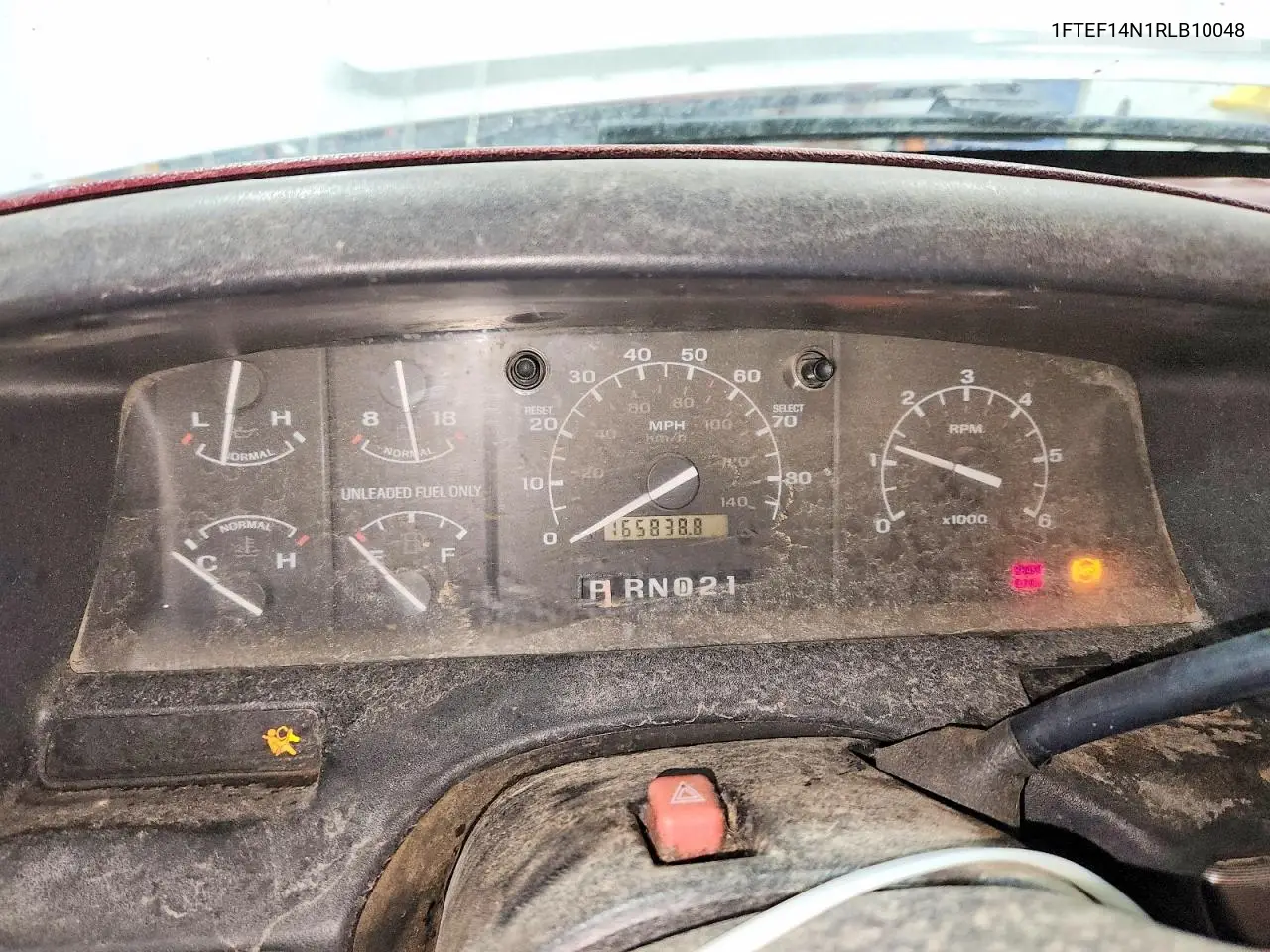1994 Ford F150 VIN: 1FTEF14N1RLB10048 Lot: 78383425