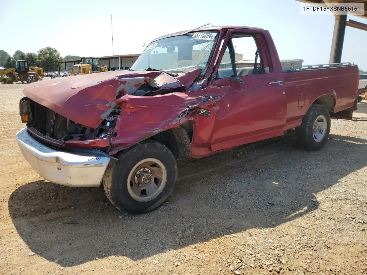 1995 Ford F150 VIN: 1FTDF15YXSNB65161 Lot: 66115394