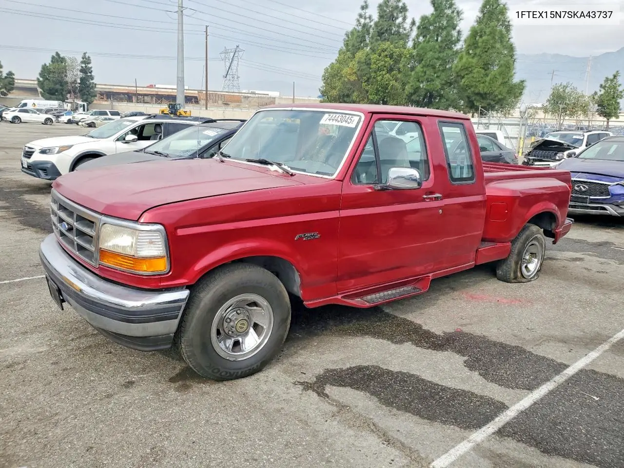 1FTEX15N7SKA43737 1995 Ford F150