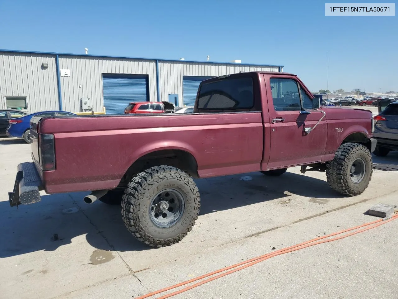 1996 Ford F150 VIN: 1FTEF15N7TLA50671 Lot: 70824434