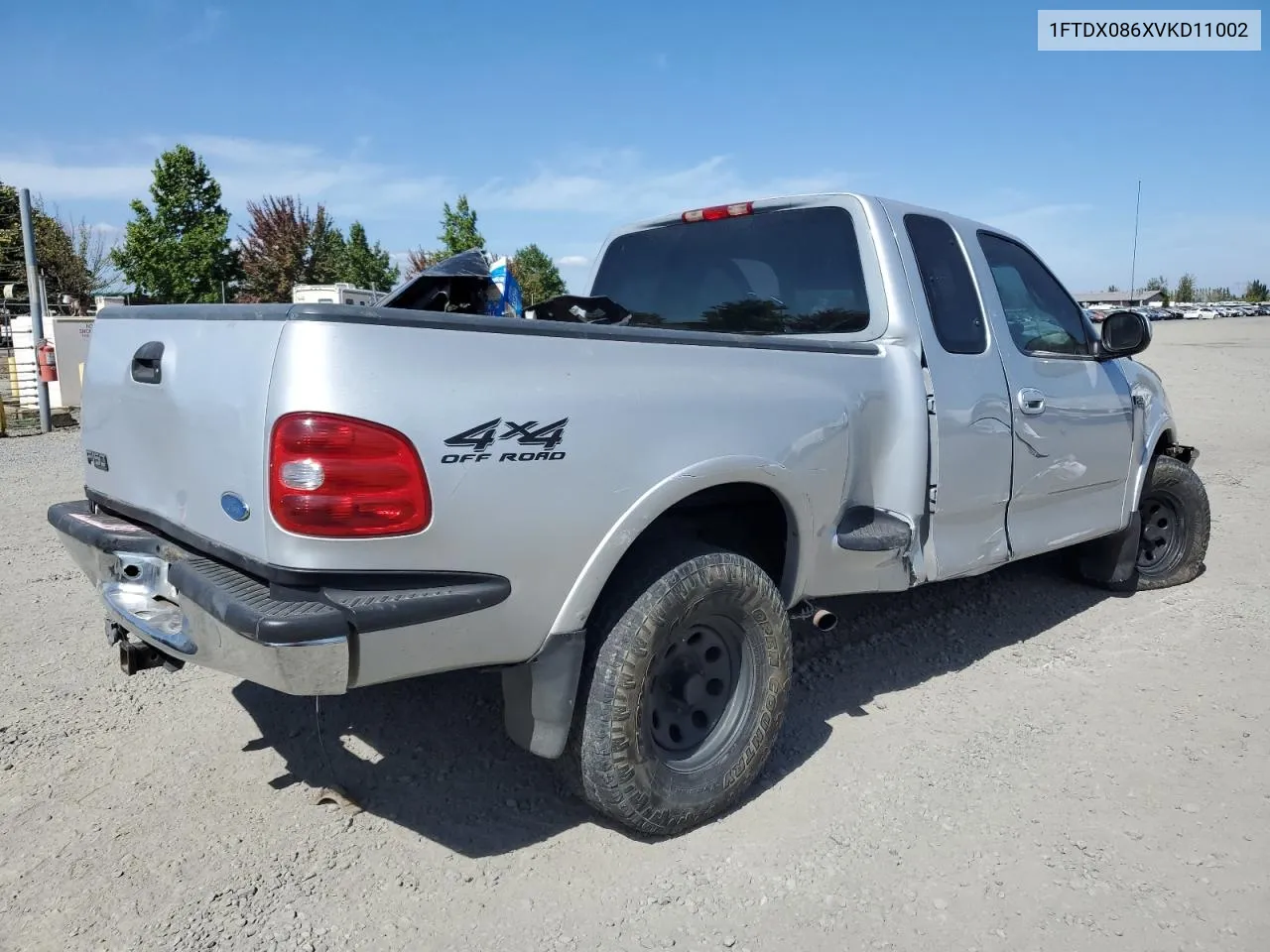 1997 Ford F150 VIN: 1FTDX086XVKD11002 Lot: 70338034