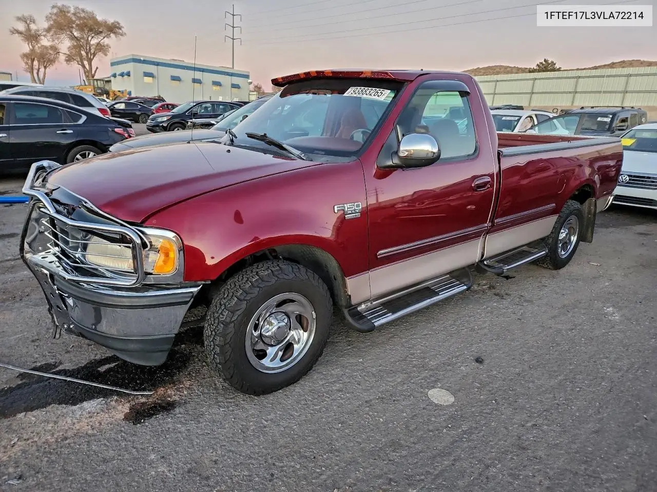 1FTEF17L3VLA72214 1997 Ford F150