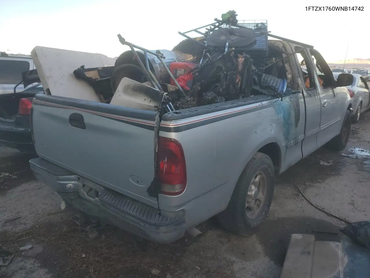 1FTZX1760WNB14742 1998 Ford F150