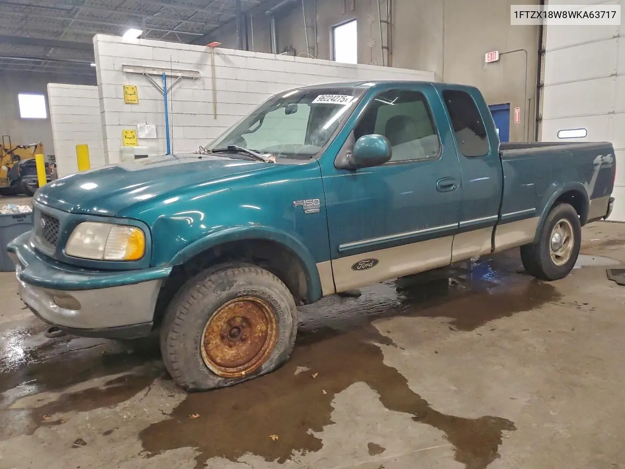1FTZX18W8WKA63717 1998 Ford F150