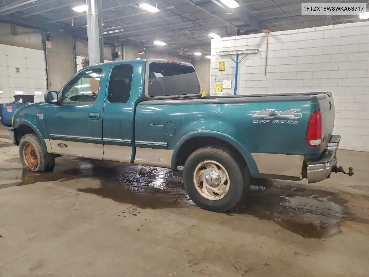 1FTZX18W8WKA63717 1998 Ford F150