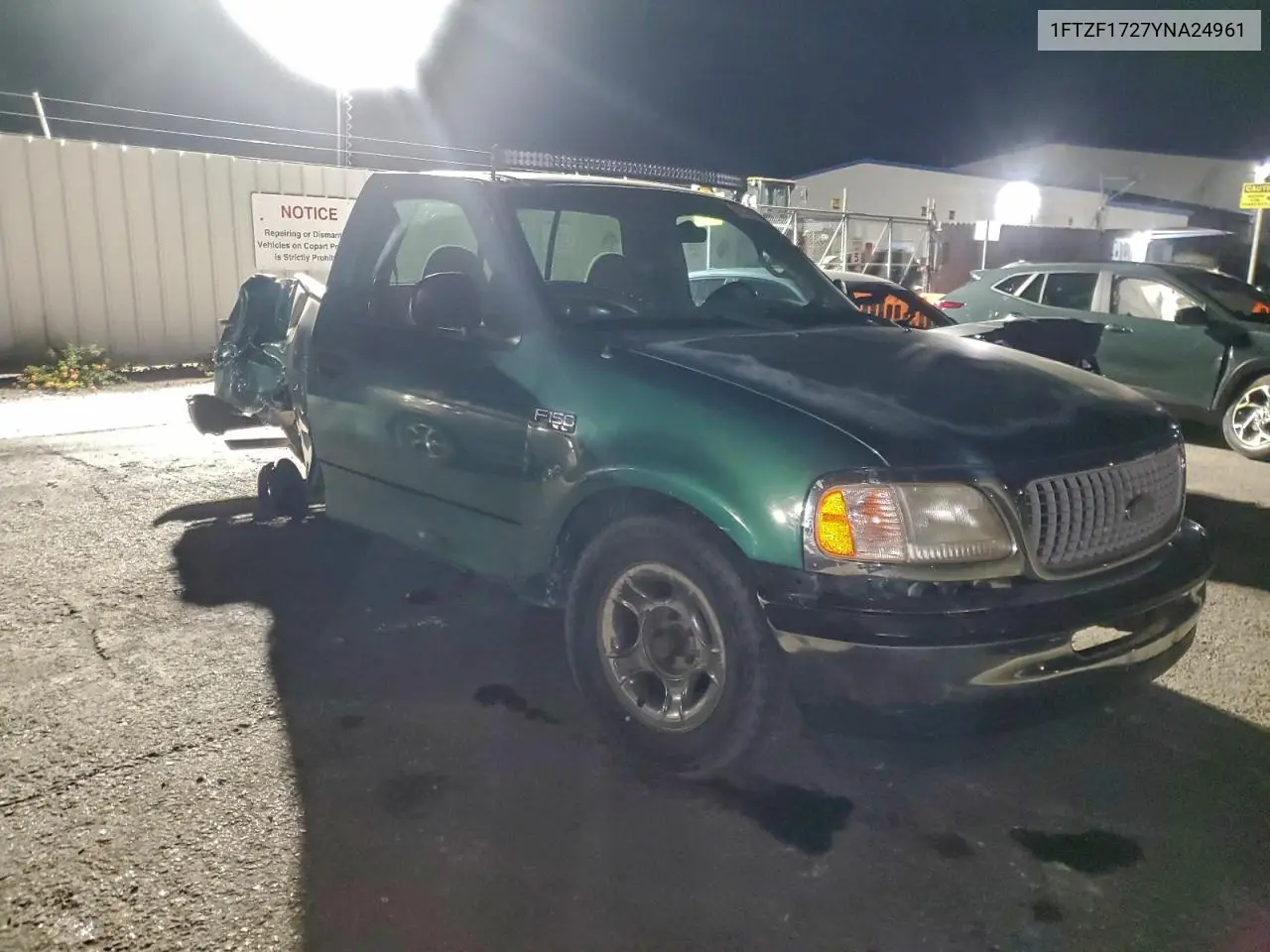 1FTZF1727YNA24961 2000 Ford F150
