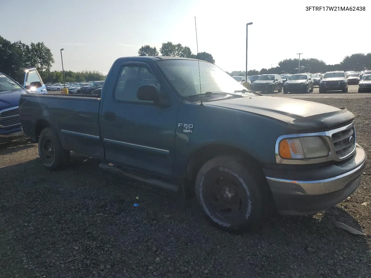 2001 Ford F150 VIN: 3FTRF17W21MA62438 Lot: 68163124