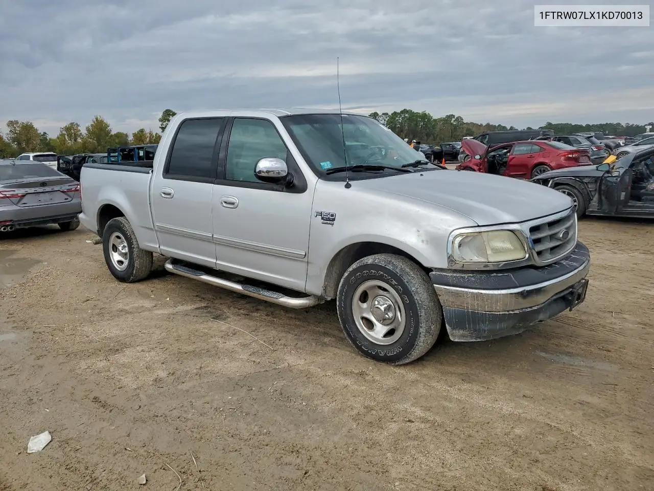 1FTRW07LX1KD70013 2001 Ford F150 Supercrew