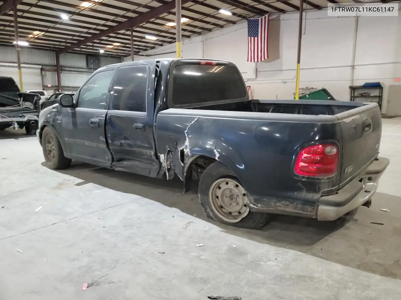 1FTRW07L11KC61147 2001 Ford F150 Supercrew